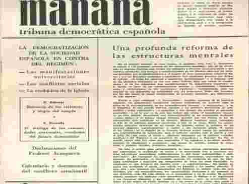 Mañana: tribuna democrática española, 3 Marzo 1965
