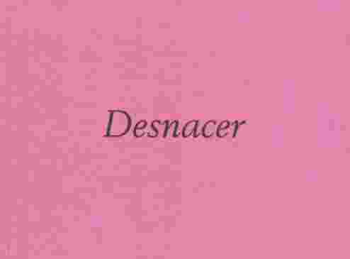 Novedad editorial: Desnacer